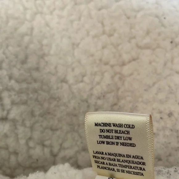 Sneak peek jacket rust corduroy Sherpa style lined coat size medium side pocket - Picture 11 of 14